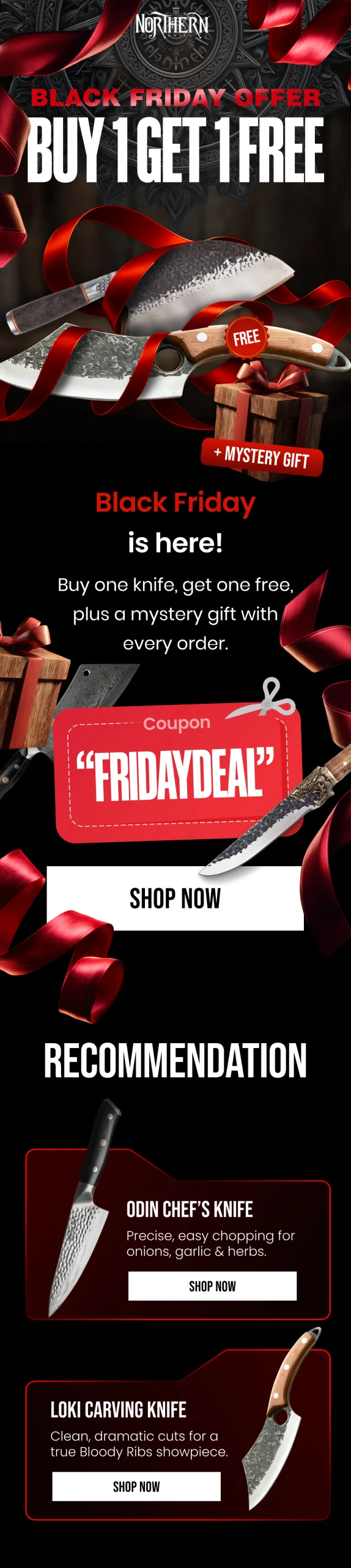 Template de email profissional para e-commerce por Convertfy