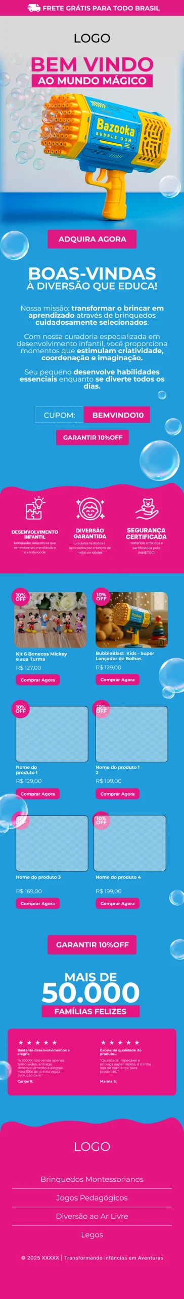 Exemplo de email marketing de alta conversão criado pela Convertfy